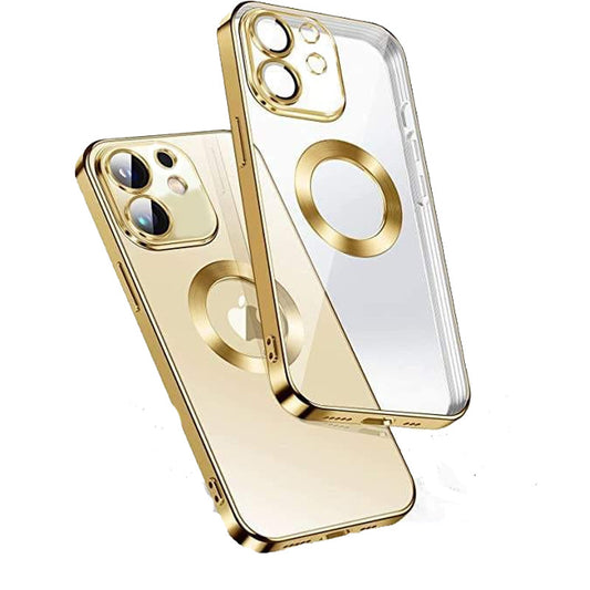 Coque Avec MagSafe Pour IPhone 12 - Gold